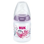 颜色可能随机 Nuk First Choice 奶瓶 150ml 紫色 0-6个月